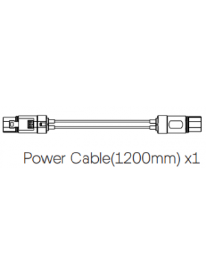 POWER CABLE 1,2M FOR T30